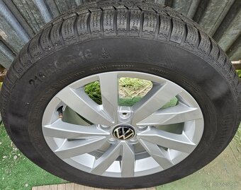 Originálne hliníkové disky VW - 5x112 r16 - 7