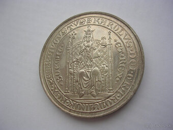 Ag medaila 2 dukát Karel IV. - návrh Jiří HARCUBA 1978 - 7