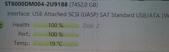 Harddisk Seagate BarraCuda 8TB HDD SATA 100% stav - 7