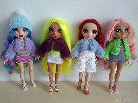pulóver nohavice pre bábiky Rainbowhigh barbie šaty - 7