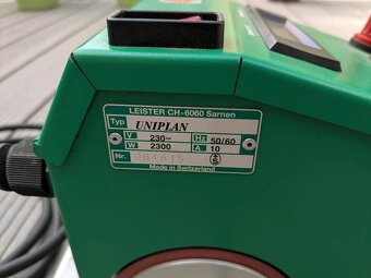 Leister Uniplan E30 zvárací automat na bannery, reklamy - 7