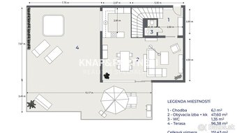 NOVOSTAVBA, AMFIK HOUSE, MEZONETOVÝ 4 IZBOVÝ BYT „D“ S TERAS - 7