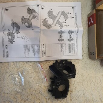 SW Motech zvýšenie riadidiel pre BMW GS - variabilné - 7