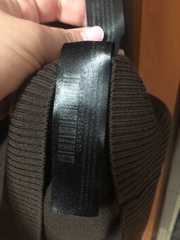 LOUIS VUITTON originál čokoládový damsky svetrik L - 7