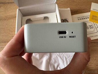 Dizajnový bluetooth budík s podsvietením - 7