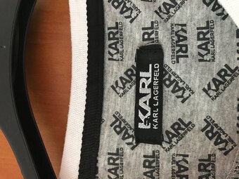 NOVÉ KARL LAGERFELD white pánske tricko XL - 7