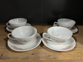 Čajový set Československý porcelán Bohemia - 7