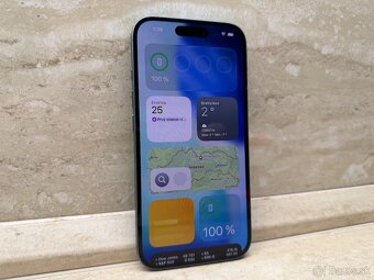 iPhone 16 128GB zelená, batéria: 97% - 7