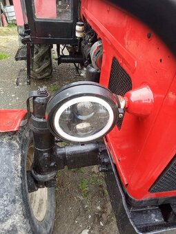 Zetor predné LED svetla 143mm 5,75' (angel eyes) - 7