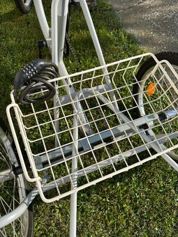 Trojkolka pre dospelých s nákupným košíkom - pre seniorov - 7