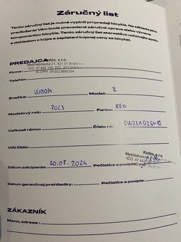 Dedský bicykel Woom 2 - 7