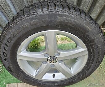 Hliníkové disky, originál VW - 5x112 r16 - 7