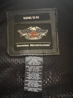 Harley Davidson kožená výroční bunda vel. L - 7