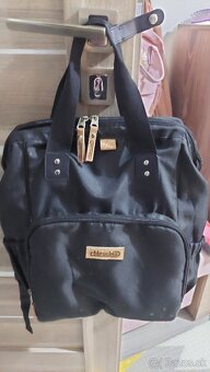 Taška na kočík čierna - 7