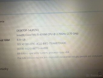 Dell Latitude E6440 i5 / 8GB / SSD / Win11 originál - 7