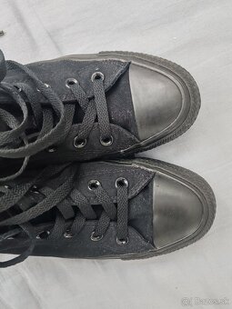 Converse vysoké čierne - 7