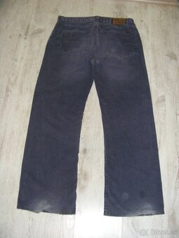 Pánske kordové džínsy Hilfiger a Ralph Lauren - 7