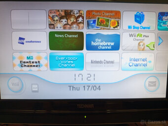 Predám Nintendo Wii+balančnú podložku WiiFit board-125€ - 7