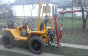 podvozok na 4x4 malotraktor - 7