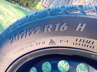 Zimné pneumatiky na diskoch 205/55 R16 H - 7