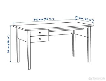 Drevený stôl IKEA - 7