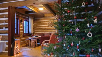 Pôvodná drevenica s výhľadom na Tatry - 7