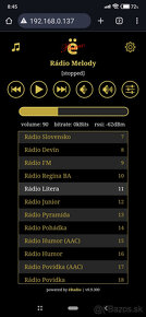 Stavebnica internetového WiFi rádia - 7