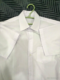 Chlapčenský oblek+košeľa+opasok na cca 13-14r - 7