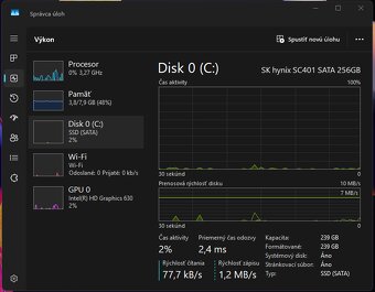 DELL Optiplex 5050 SFF, i5-7500, 256GB M.2., 8GB RAM - 7