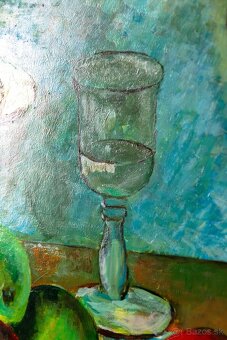 Expresívne zátišie, sign.Payer, 740 × 660 mm - 7