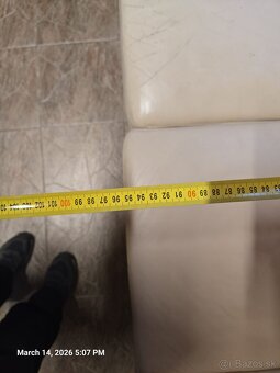 predám kožennú sedačku - 7