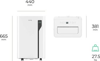 Mobilná klimatizácia Siguro AC-F280W Mistral 12 - 7