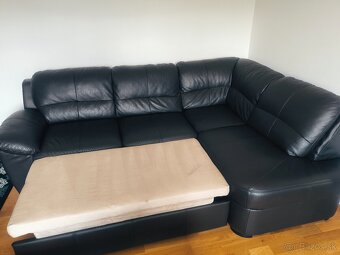 Kožený gauč s kreslom - 7