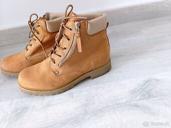 Dámske kožené topánky STRADIVARIUS v-eľ. 40 - 7