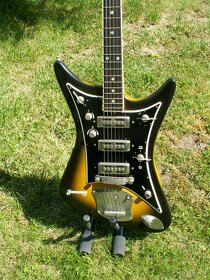 Elektrická kytara Jolana STAR X - prototyp, sběrat. rarita - 7