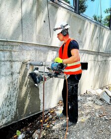 Rezanie betonu / jadrové vŕtanie - ZA - Realizácia do 24hod. - 7