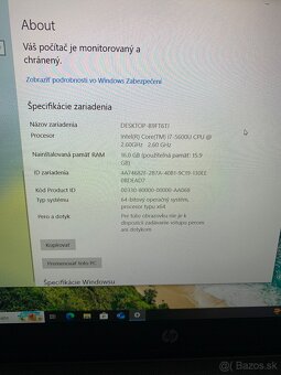 HP 14” i7 2,60GHz,16GBRAM,HD5500,120GBSSD - 7