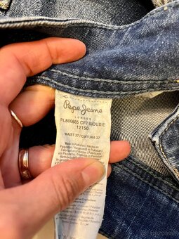 Pepe Jeans rifľové šortky - 7