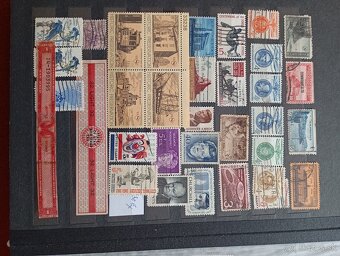 Album známok USA. - 7