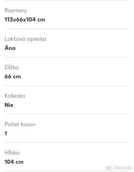 Záhradná stolička - lehátko polohovateľné - 7