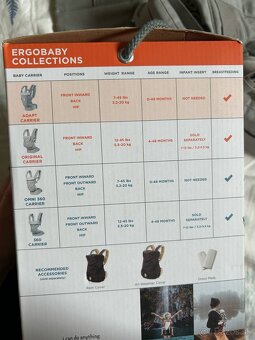 ERGOBABY Adapt Soft Touch Cotton - Nosič pre dieťa - 7