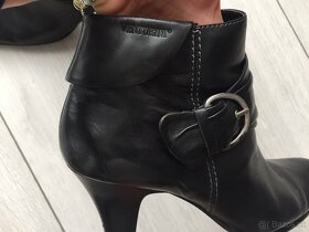 Damske kozene cizmy kotnikove/clenkove 100%stav - 7