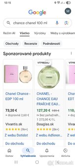 Chanel chance eau de parfum. Vona, parfem, darcek - 7