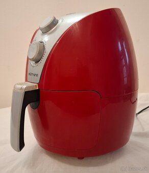 Fritéza Delimano AIR FRYER RED, používaná - 7