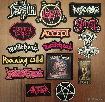 Metal,Rock,CD,DVD,EP,násivky,retiazky,odznaky,plagáty,trická - 7
