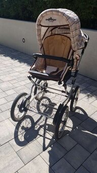 Predám trojkomb. kočíka Bergsteiger Venedig + 1 podvozok - 7