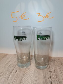 Slovenské pivové poháre 1 - 7