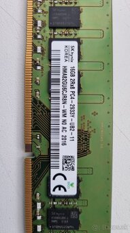 Predám RAM 8GB DDR4 pre PC - 7