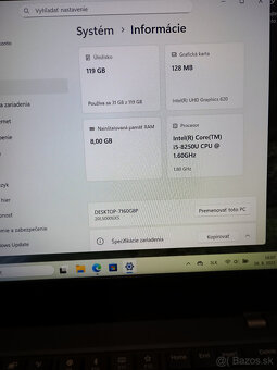 Lenovo Thinkpad T480, I5-8250U - 7