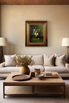 Kvetena. , N.Sherif, olej na plátne, 720 × 630 mm - 7